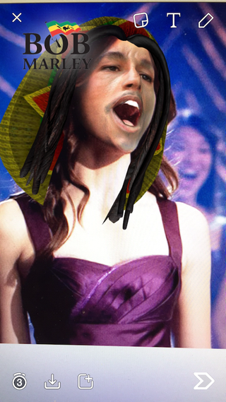 Illustration for article titled Acceptable Uses Of Snapchat's Bob Marley Filter